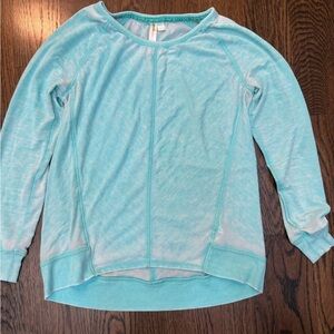 GreenTea Women's Light Blue Sweatshirt